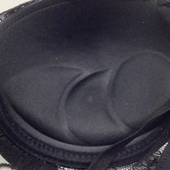 Massam Black Lace Padded Bra Made in Brazil New with Tags - Picture 5 of 6